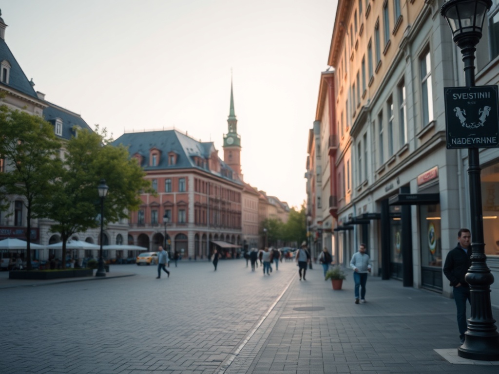 Plakat informujący o naborze do szkół średnich w Łodzi i wydarzeniu Senioralia 2026
