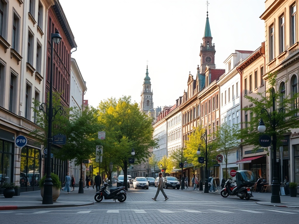 Plakat informacyjny o wydarzeniach majowych w Łodzi, w tym ŁoMot Show i atrakcjach majówkowych.